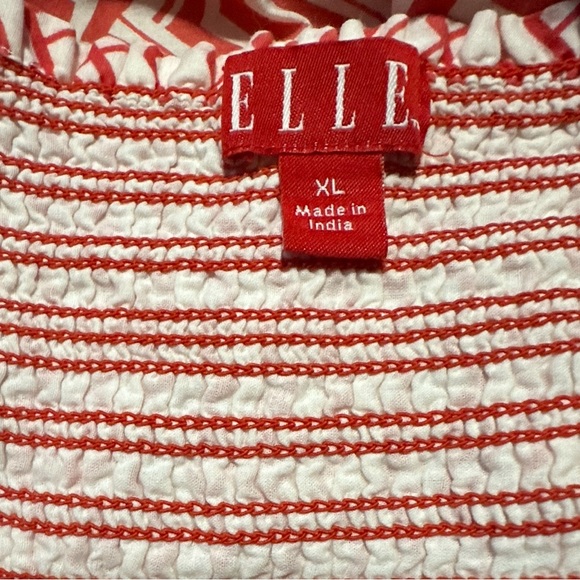 ELLE MAXI DRESS BOHO SMOCKED FLORAL AZTEC SUNDRESS - Picture 4 of 4